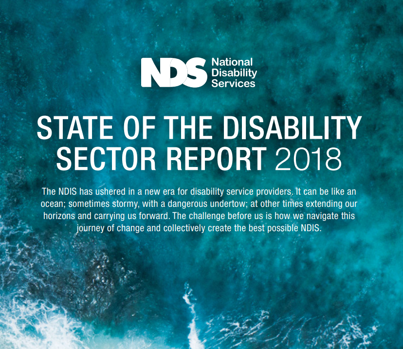 NDS State of the Disability Sector Report 2018