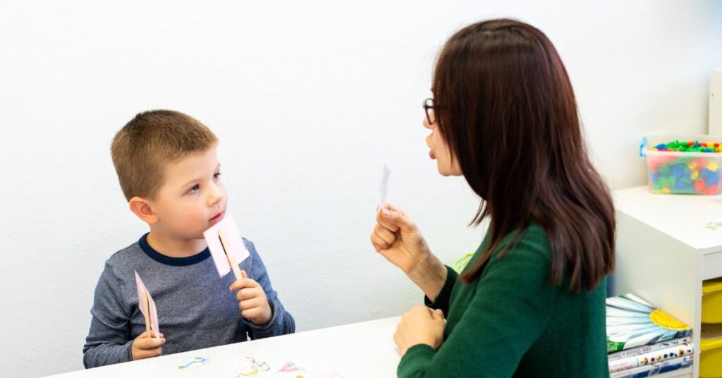 children speech therapy