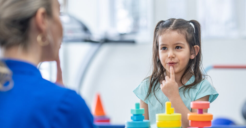 speech therapy children